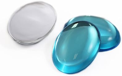 Allstarco 40x30mm 1-9/16x1-3/16" Oval Pearl Cabochons, 4 PCS