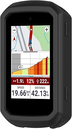 Funda de silicona para Garmin Edge 850/550, protector para ordenador GPS compacto 3