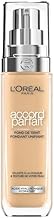 L'Oréal Paris - Fond de Teint Fluide - Hydratation 24H - Formule à l'Acide Hyaluronique - Tous les Types de Peaux - Accord Parfait - Teinte : Naturel Doré (4.D) - 30 ml