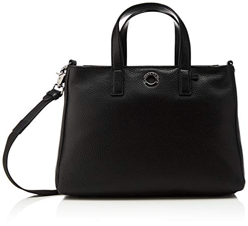 Preisvergleich Produktbild Mandarina Duck Damen Mellow Leather Geldbeutel, Schwarz (Nero), 12x19x28 Centimeters