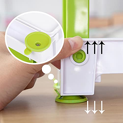 FAKEME Espiral Cortador de Legumes Slicer Veggie Spiralizer portátil Noodle Criador Slicer Espiral G