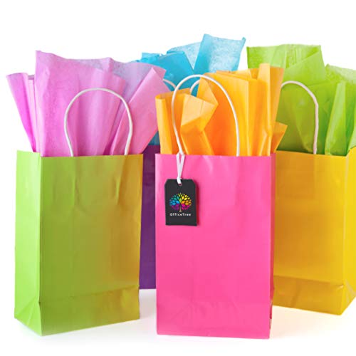 OfficeTree 360 x Seidenpapier A4 in 26 Farben - Seidenpapier Bunt zum Basteln 16 g/qm - Art Tissue Paper - Buntes Seidenpapier Set - Seidenpapier Basteln & DIY & Verpacken