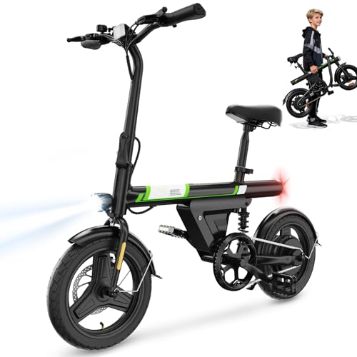 Flydone Mini Electric Bike for Adults, 750W Peak...