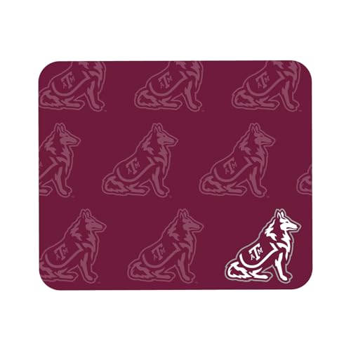 Mouse Pad, Fabric, Texas A&M University Standard/Mascot Repeat