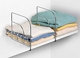 Spectrum Diversified Over The Shelf Divider, Small, 1-Pair, Chrome