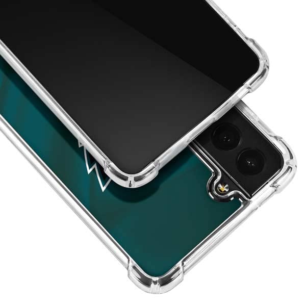 Skinit Clear Phone Case Compatible with Galaxy S22 Plus - Officially Licensed NFL Philadelphia Eagles Design