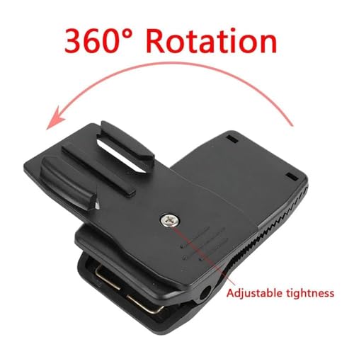 Image of Action Pro Chest Belt Head Belt 360 Clamp Mount J Hook Buckle with 2 Screw Compatible with GoPro-13 /12 /11 /10 /9 /8 /7 /6 /5 /4 /3+ /3 /Insta-360 /SJCAM /Yi /4K Action Cameras