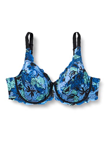 Playtex Sujetador Con Aros Flower Elegance, Sujetador con aros Mujer, Multicolor (Estampado Invierno), 90B