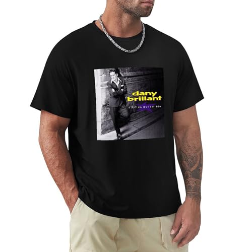 Photo de Dany Brillant Cest A Qui Est Bon Funny Tee Shirts for Men Black XXL
