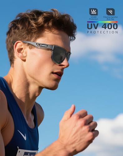 KALIYADI Polarized Sunglasses Men Sports-Sunglasses: Classic Sun Glasses for Driving, Fishing for Women with UV400 Protection2