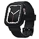 elago Armor Hülle mit Armband Kompatibel mit Apple Watch 9/8/SE2/7/SE [40/41/44/45mm], Militärische Schutzhülle mit Robustem Sportband, Ganzkörperschutz
