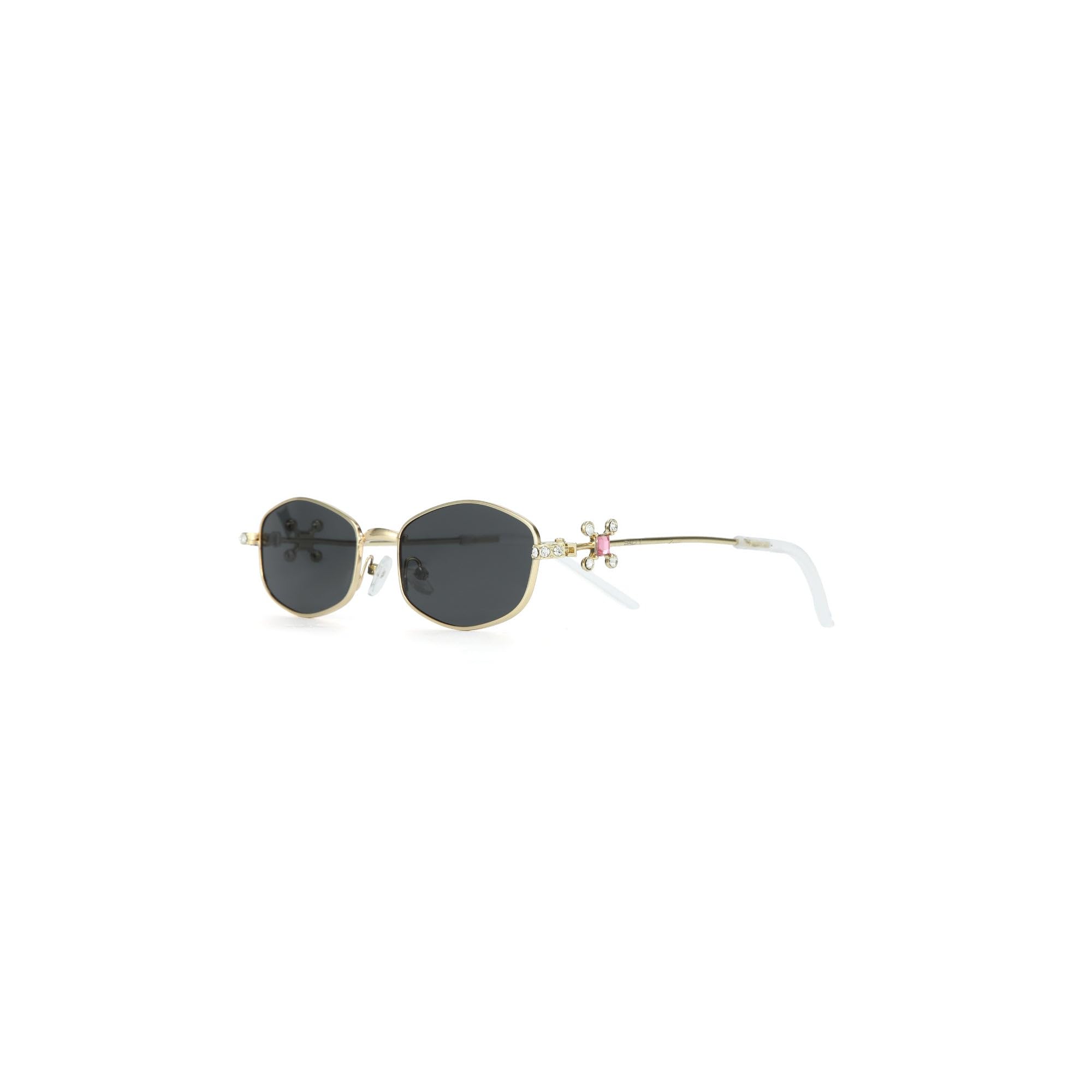 Blushstone Gold Sunglasses for Women Stylish | Carry Pouch Included |Signature Range UV Protection Fashion Goggles for Girls | Durable & Lightweight | Gift for Birthday-image-22