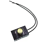 TWDRTDD Zing Ear Switch ZE-03A,Rotary Dimmer Switch with Knob,120V 300W Home Table Lamp Control Replacement Repair Kit for Incandescent/LED/Halogen Lamps (1)