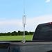 Tram 5,000-Watt Penetrator Sparrow 26 MHz to 30 MHz CB Antenna with 49-1/4 Inch Stainless Steel Whip and 6-Inch Shaft