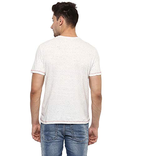 Image of Celio Mens Round Neck Slub T-Shirt