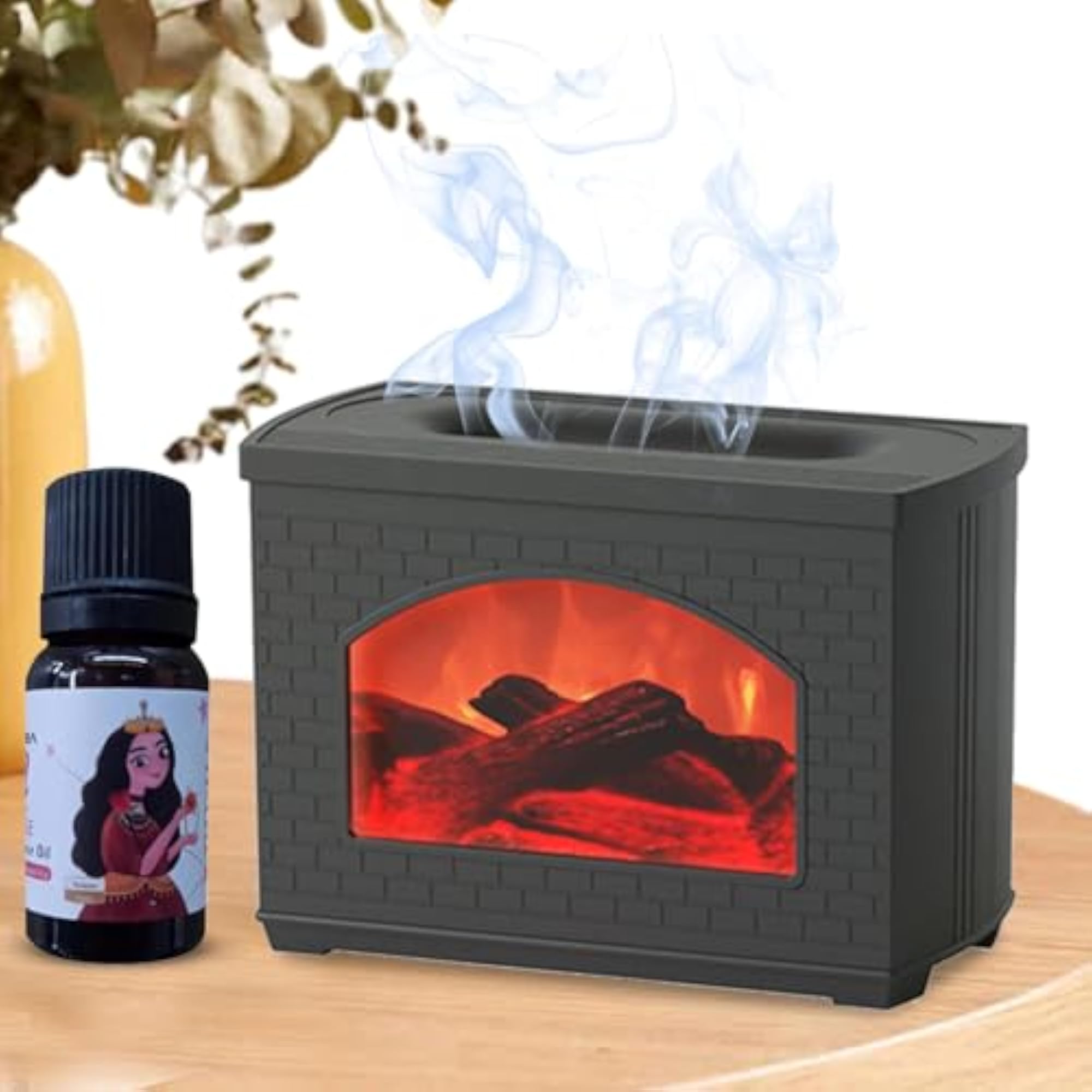Flame Humidifier & Air Diffuser for Large Rooms