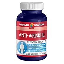 Vitamin A C E supplement - ANTI-WRINKLE ANTI-AGING COMPLEX- Anti wrinkle vitamins, anti wrinkle supplement for women, hyaluronic acid serum for face moisturizer anti-aging - 1 Bottle 60 Capsules