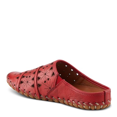 Image of Spring Step Fusalide Slip-On Shoes for Womens - Comfortable Slip-On Shoes with Rubber Outsole - Casual Leather Clogs for Women