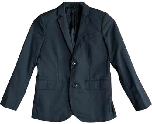 Veste garçon blazer bleu marine à boutons pour cortège et cérémonie