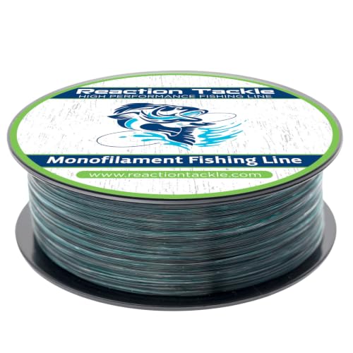 Reaction Tackle Monofilament Fishing Line - Premium Nylon Mo...