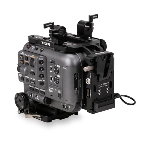 Image of Tilta Advanced Kit Compatible with Sony FX6 | Includes: Camera Cage | Quick Release Baseplate | Side Arm | Multi-Functional Top Plate | Battery Plate