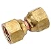 Anderson Metals 754070-06 3/8-Inch Low Lead Flare Female Swivel, Brass, 3/8",