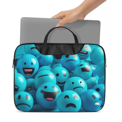 Bolso Emoticons para Laptop 17 Pulgadas Impermeable miniatura 2