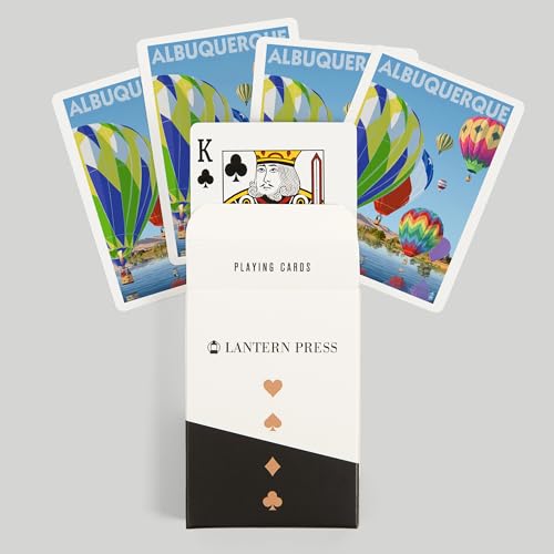 Lantern Press Albuquerque New Mexico Naipes Póker 52 miniatura 6