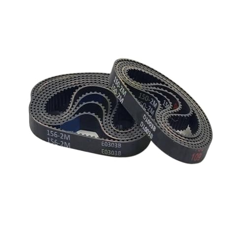 HTD 2M Rubber Timing Belt Length 118 120 126 130 136 140 142 150 156 162 164mm Width 4/5/6mm Vacuum Cleaner 2M Drive Belt 2M-142(2M-218mm-109Teeth,6mm)