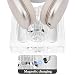 GEEKRIA Ladeständer für Apple AirPods Max/AirPods Max 2 (USB-C), Acryl-Ladestation, Basis mit Sleep-Energiesparmodus (transparent)