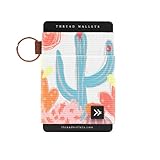 Thread Wallets - Slim Minimalist Wallet - Front Pocket Credit Card Holder for Women (One Size, Golden)