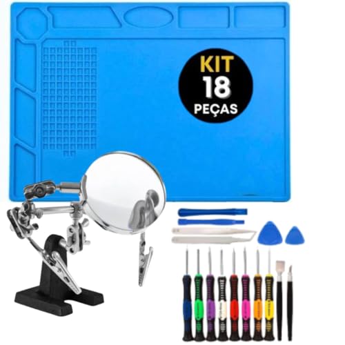 Kit Manutenção Eletronica Completo Notebook Celular Tablet Chaves...