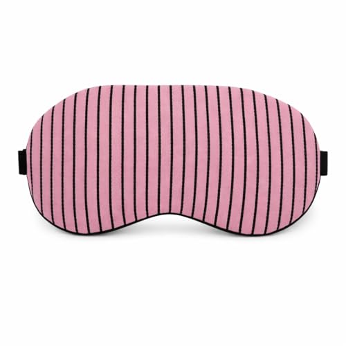 Image of Jenna Gel Sleeping Eye Shade Mask Cover For Insomnia, Meditation, Puffy Eyes And Dark Circles (Mltiline Pink Gel)