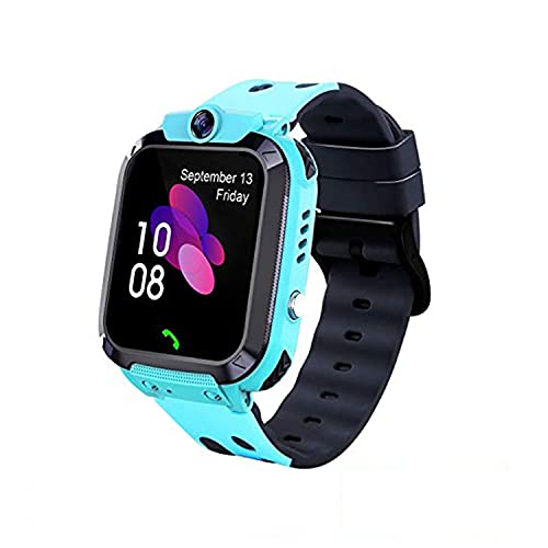 SmartWatch for Kids LBS Tracker - IP67 Waterproof Smartwatches with SOS Voice Chat Camera Alarm Clock Digital Wrist Watch Smartwatch 4-12 Girls Boys Birthday Gifts
