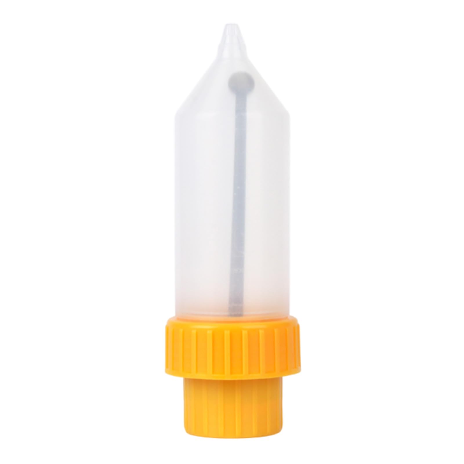 Msioytog Capacity White Sauce Dispenser Nozzle with Wall Hook Squeeze Container Nozzle for Efficient Kitchen Space Utilization Hanging Sauce Bottle for Kitchen
