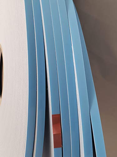 Image of Double Coated Window Glazing Tape, DC-PEF06P, Width 1 /16 inch x Thick 1 /4 inch x 150' White