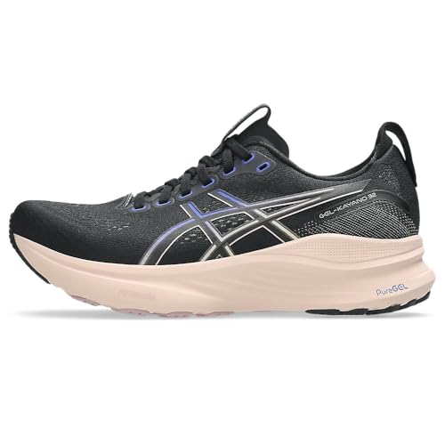ASICS ���f�B�[�X Gel-Kayano 32 �����j���O�V���[�Y, �u���b�N/�p�[���s���N, 24.0 cm