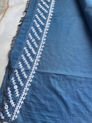 Elegance fashion and style kantha stitch silk saree – image 4