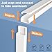 315in Cord Hider Kit, Paintable Cable Raceway, Cord Covers for Wires on Wall, Cord Hider for Wall Mount tv, tv Cable Hider Wall kit, Wire Covers for Cords, 20X L15.7in X W0.96in X H0.57in, White