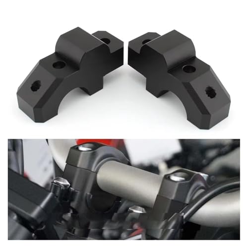 Bar riser clip elevador manillar mecanizado de alta precisión para MT-09 4