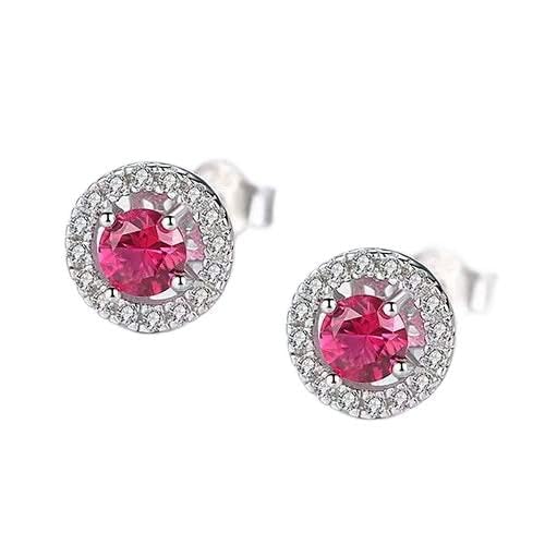 Boucles d'oreilles argent 925 et zircone cubique au raffinement d'exception