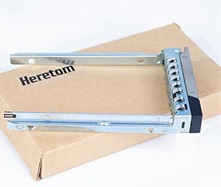 Heretom 2,5" SFF 0DXD9H Disque Dur Plateau Caddie Palette SAS/SATA Tray Caddy pour Dell 14Gen PowerEdge R340 R440 R540 R640 R740xd2 R6415 R7415 R7425 C6420 R840 R940xa