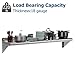 STMHOM NSF Certified Stainless Steel Floating Shelves, 12