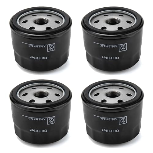 ?4PACK?AM125424 Oil Filter Replacement for John Deere AM125424c,Compatible with John Deere AM39687 AM119567 AM125424 LG4153 LG492932S GY20577