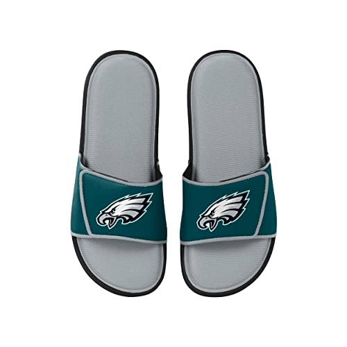 FOCO Philadelphia Eagles NFL Mens Foam Sport Slide - S4