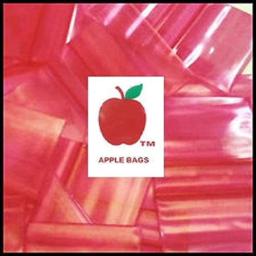 125125 (1.25"X1.25") Red Color Original Brand Bags Mini Resealable Baggies, Case of 1,000 image 2