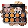 Matte 8 Color Ttimming Makeup Palette Powder Contour Palette Cosmetics Contour and Highlighting Powder Foundation Palette Contour & Bronzer Light to Medium Cruelty-Free 01 Color