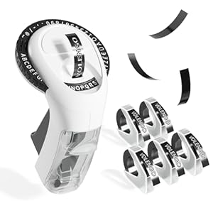 Volengo OMEGA S Prägeetikettiergerät 5er-Set