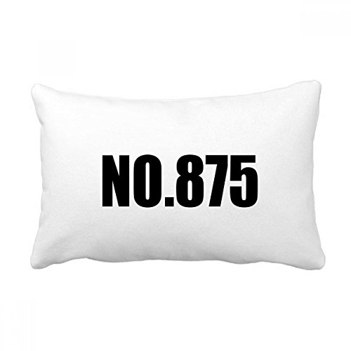 Coussin lombaire Chanceux Numéro Nom oreiller décoratif canapé - 2