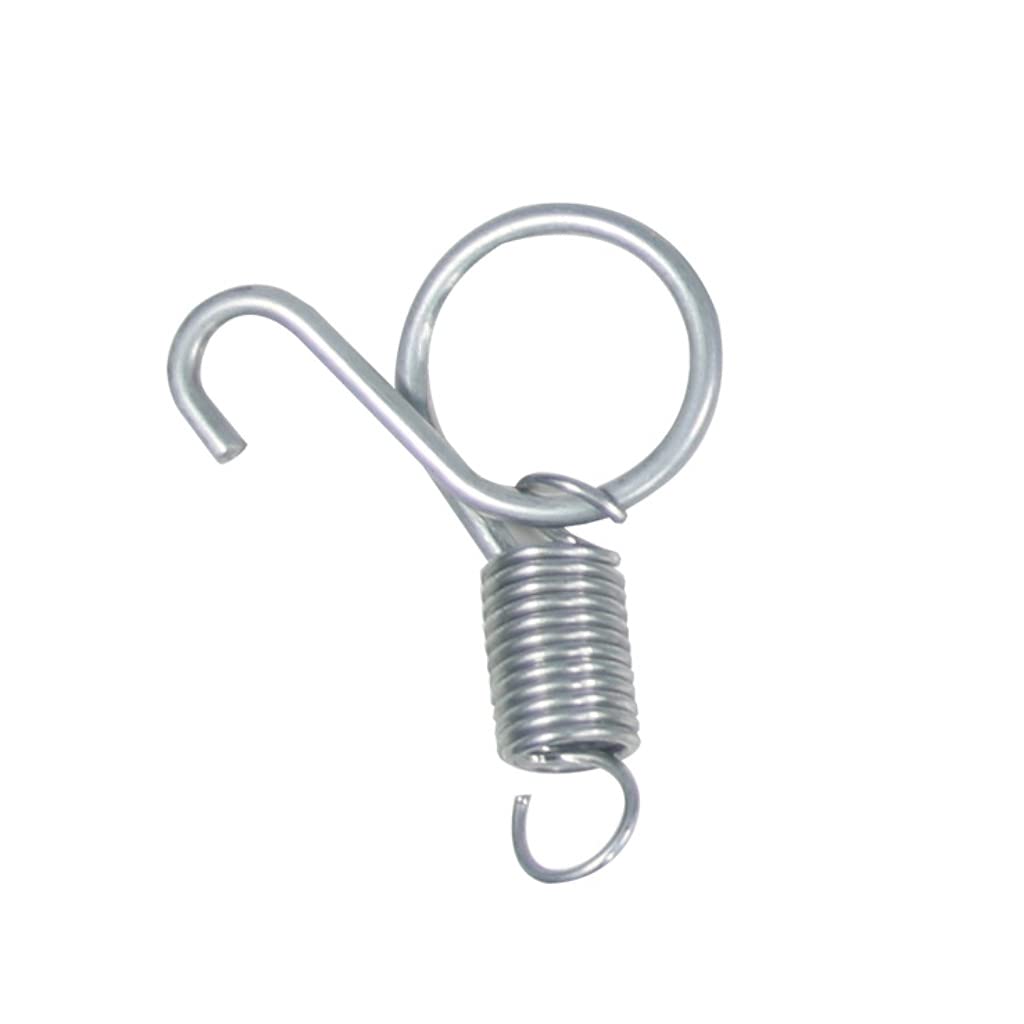Set 10 Molle A Dito In Metallo Per Gabbie Uccelli – Zincate, Per Porte A Cerniera, Taglie S (45 Mm) E L (75 Mm), Diametro 20 Mm